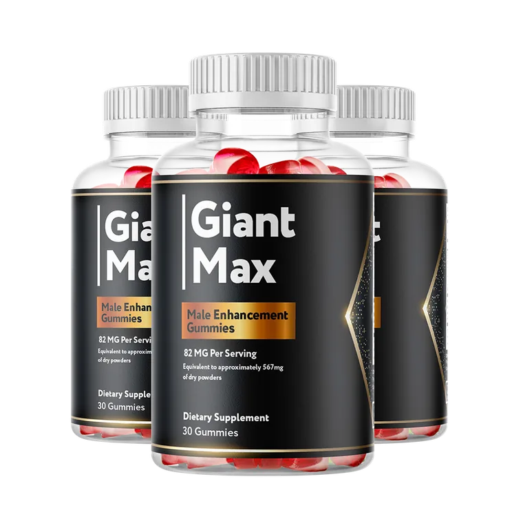GiantMax men's enhancement gummies bottle